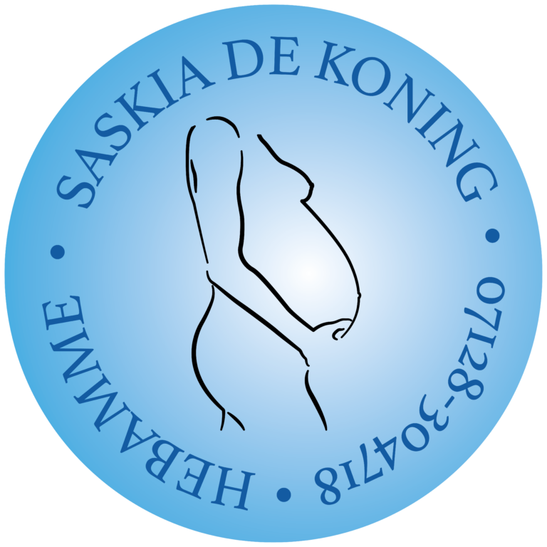 Logo Saskia de Koning Hebamme