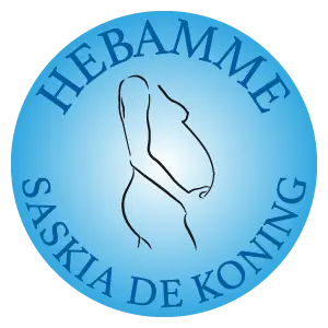 Logo Saskia de Koning - Hebamme